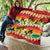 Tropical Islands Sunset Hawaii Quilt Go Surfing With Hula Girl - Summer Vibes