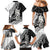 Aotearoa Manaia NZ Maori Silver Fern Family Matching Mermaid Dress and Hawaiian Shirt