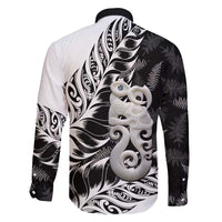 Aotearoa Manaia NZ Maori Silver Fern Family Matching Puletasi and Hawaiian Shirt LT14 - Polynesian Pride