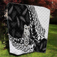 Aotearoa Manaia NZ Maori Silver Fern Quilt LT14 - Polynesian Pride