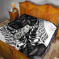 Aotearoa Manaia NZ Maori Silver Fern Quilt LT14 - Polynesian Pride