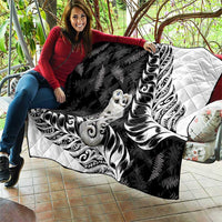 Aotearoa Manaia NZ Maori Silver Fern Quilt LT14 - Polynesian Pride