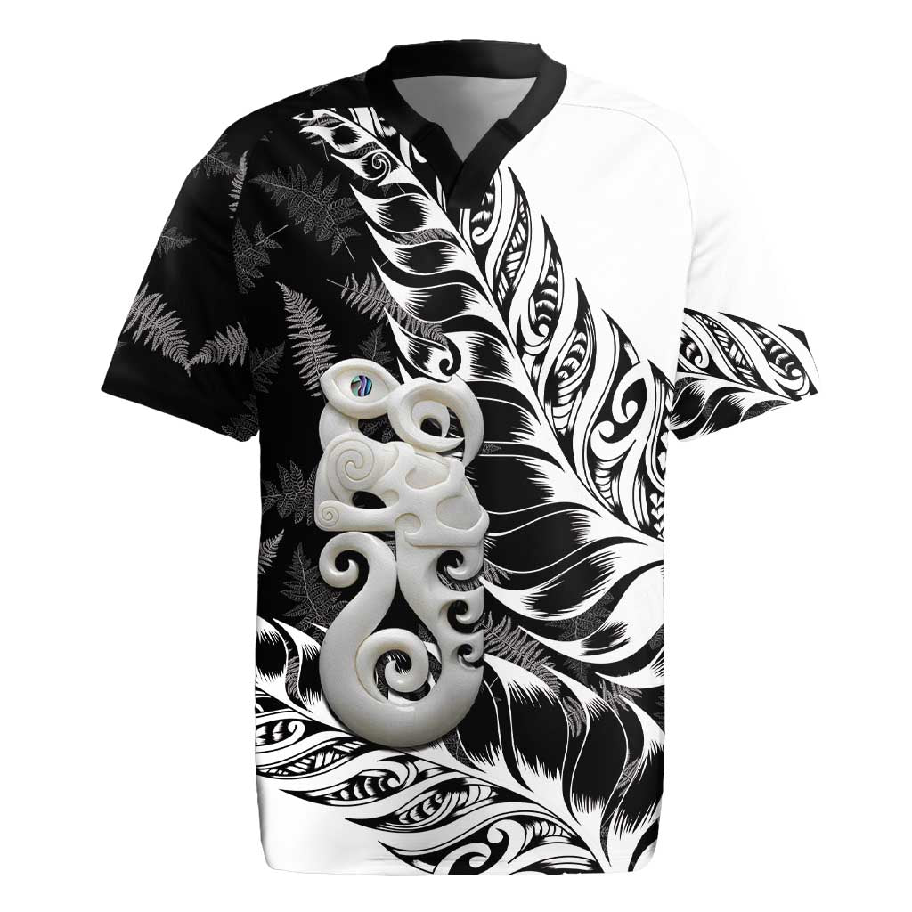 Aotearoa Manaia NZ Maori Silver Fern Rugby Jersey