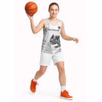 Custom New Zealand Kiwi Football Basketball Jersey Aotearoa Silver Fern LT14 - Polynesian Pride