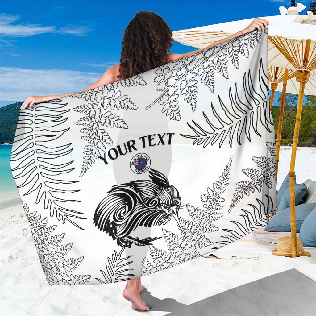 Custom New Zealand Kiwi Football Sarong Aotearoa Silver Fern