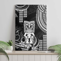 Hawaii Ku God Canvas Wall Art Kakau Mix Polynesian Tattoo