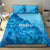 Aloha Hawaii Molokai Island Bedding Set Hibiscus Tribal Honu Hawaiian Tattoo