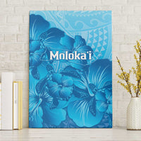 Aloha Hawaii Molokai Island Canvas Wall Art Hibiscus Tribal Honu Hawaiian Tattoo