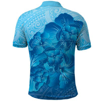 Aloha Hawaii Molokai Island Polo Shirt Hibiscus Tribal Honu Hawaiian Tattoo