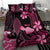 Aloha Hawaii Maui Bedding Set Valley Isle Humpback Whale Black