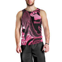 Aloha Hawaii Maui Men Tank Top Valley Isle Humpback Whale Black