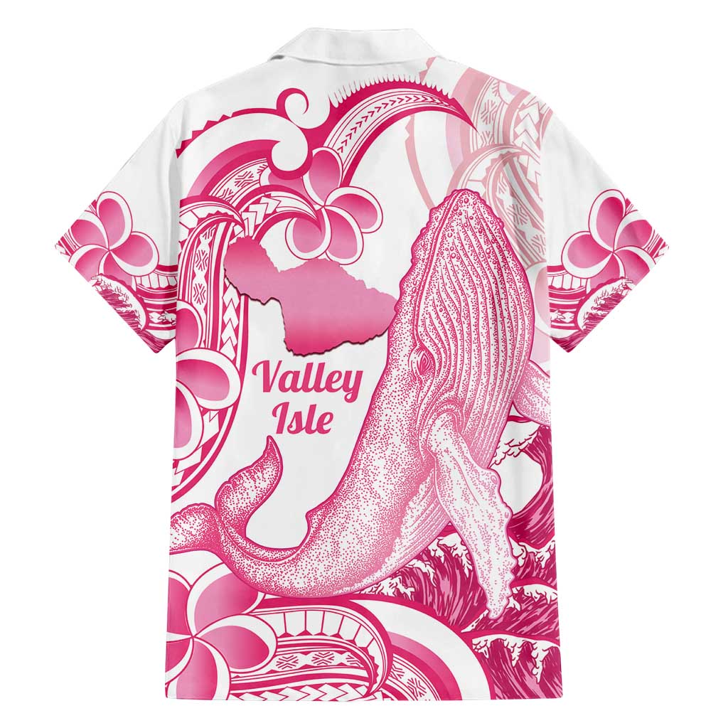 Aloha Hawaii Maui Family Matching Long Sleeve Bodycon Dress and Hawaiian Shirt Valley Isle Humpback Whale White