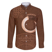 Vanuatu Indipendens Dei Family Matching Off The Shoulder Long Sleeve Dress and Hawaiian Shirt Yumi 44th Sand Drawing Turtle Mix Lapita