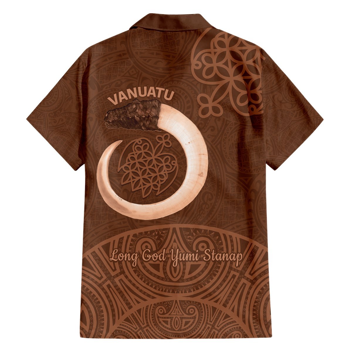 Vanuatu Indipendens Dei Hawaiian Shirt Yumi Sand Drawing Turtle Mix Lapita LT14 - Polynesian Pride