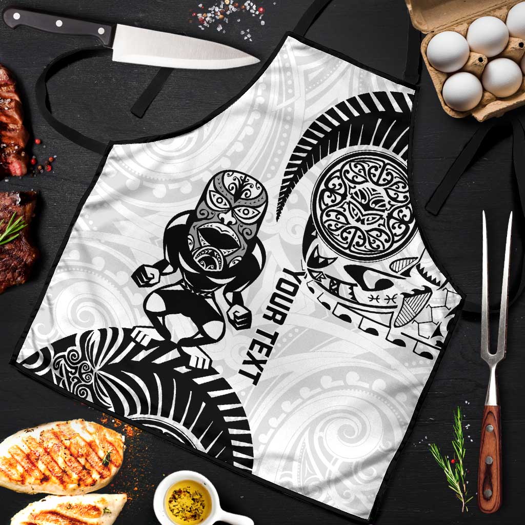 Custom Aotearoa Football Apron NZ Maori Tiki Go Champions - Polynesian Pride