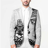 Custom Aotearoa Football Blazer NZ Maori Tiki Go Champions LT14 - Polynesian Pride