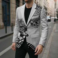 Custom Aotearoa Football Blazer NZ Maori Tiki Go Champions LT14 - Polynesian Pride