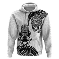 Custom Aotearoa Football Hoodie NZ Maori Tiki Go Champions