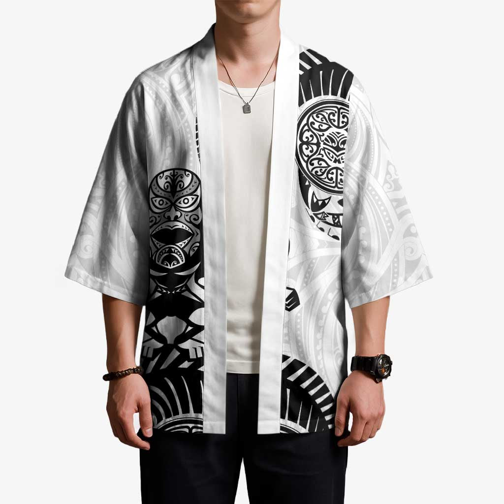 Custom Aotearoa Football Kimono NZ Maori Tiki Go Champions - Polynesian Pride