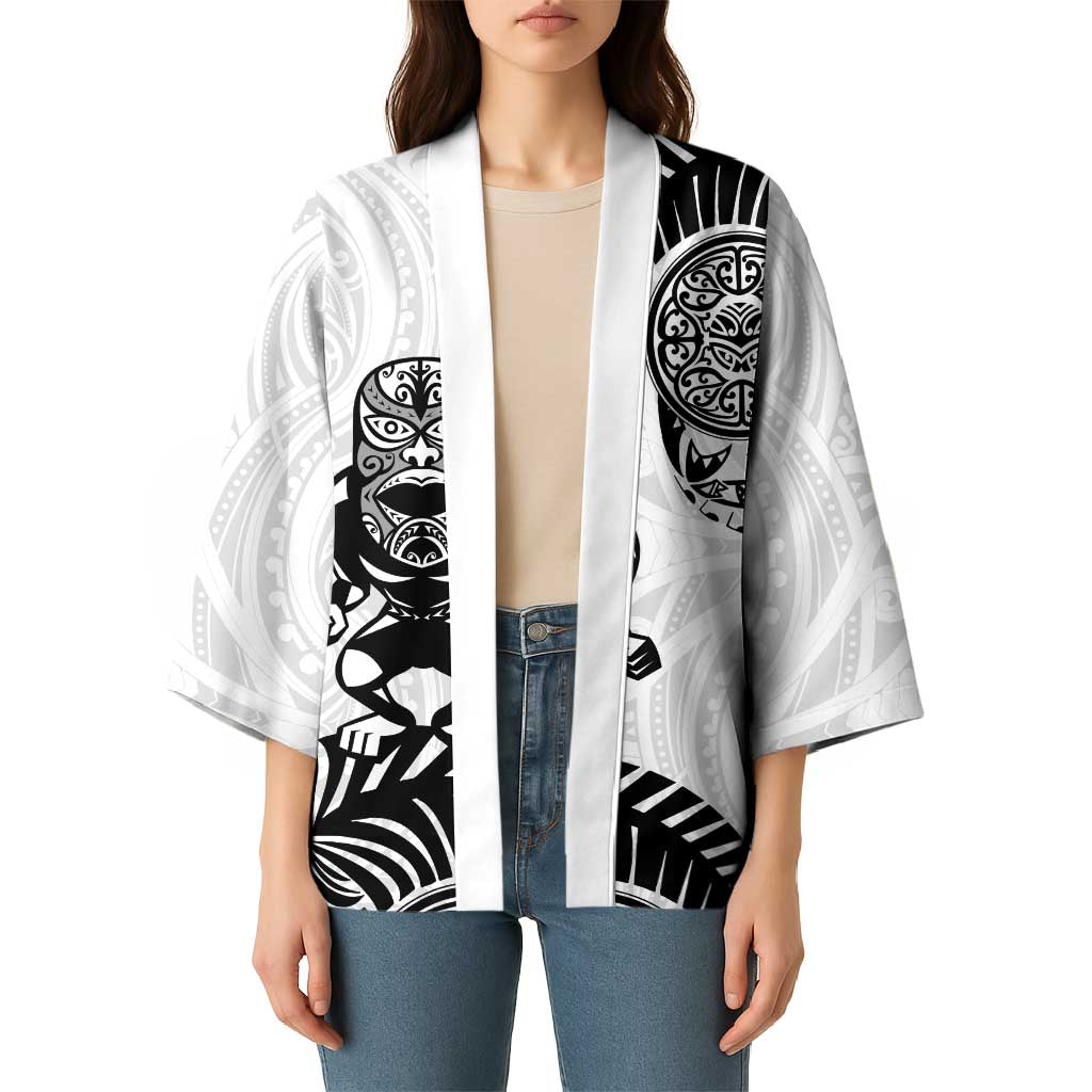 Custom Aotearoa Football Kimono NZ Maori Tiki Go Champions - Polynesian Pride