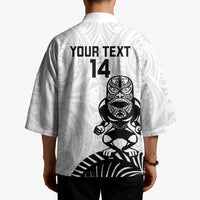 Custom Aotearoa Football Kimono NZ Maori Tiki Go Champions - Polynesian Pride