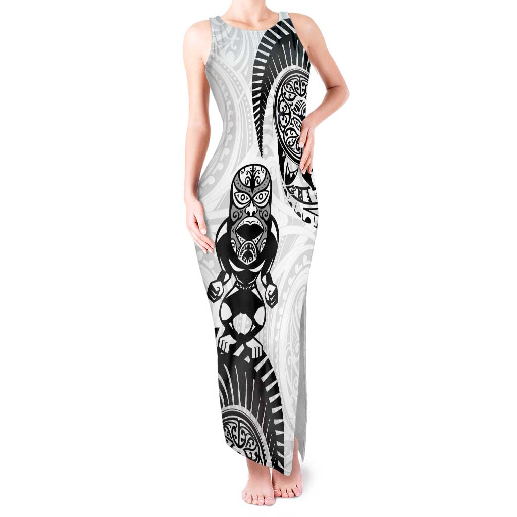 Custom Aotearoa Football Tank Maxi Dress NZ Maori Tiki Go Champions