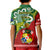 Australia And Tonga Kid Polo Shirt Aboriginal Mix Tongan Ngatu Unique Style LT14 - Polynesian Pride