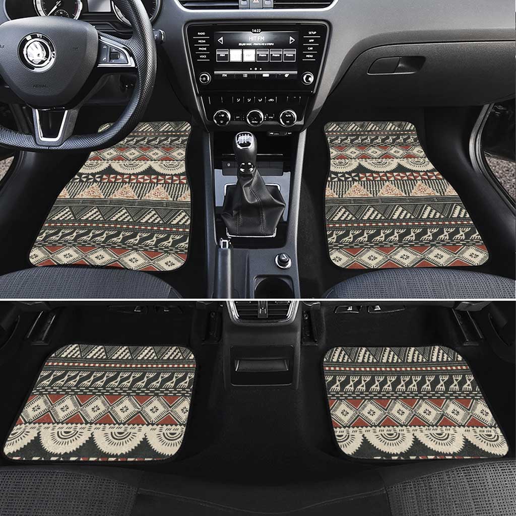 Vintage Bula Fiji Masi Car Mats Fijian Tapa Cloth - Polynesian Pride