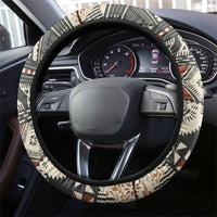 Vintage Bula Fiji Masi Steering Wheel Cover Fijian Tapa Cloth - Polynesian Pride