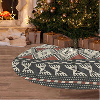 Vintage Bula Fiji Masi Tree Skirt Fijian Tapa Cloth - Polynesian Pride