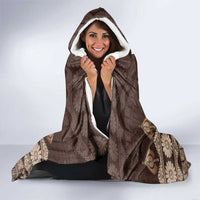 Bula Fiji Iri ni Meke Hooded Blanket Kuvui Fijian Masi - Polynesian Pride