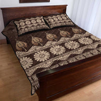 Bula Fiji Iri ni Meke Quilt Bed Set Kuvui Fijian Masi - Polynesian Pride