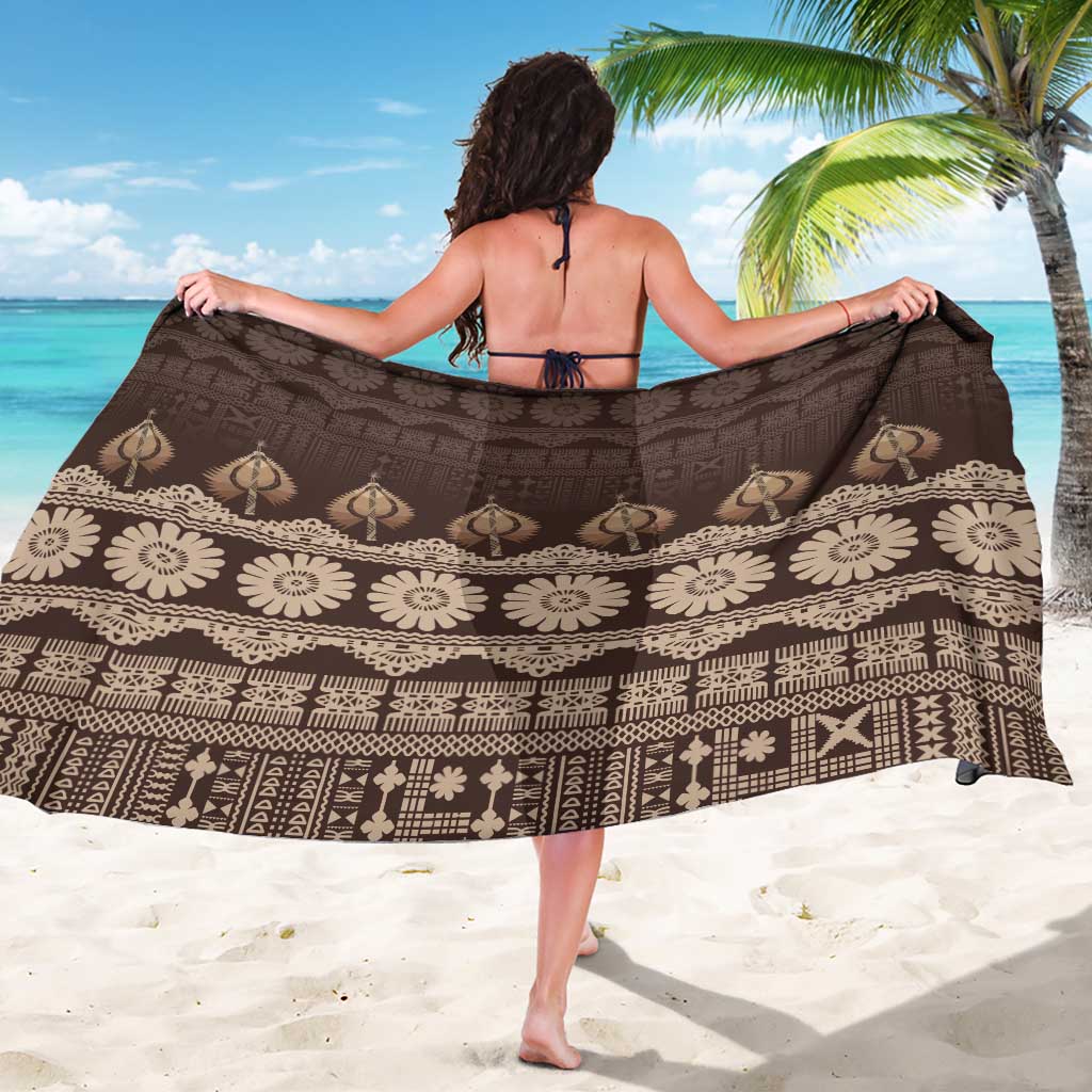 Bula Fiji Iri ni Meke Sarong Kuvui Fijian Masi - Polynesian Pride
