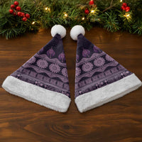 Bula Fiji Iri ni Meke Christmas Santa Hat Lokaloka Fijian Masi - Polynesian Pride