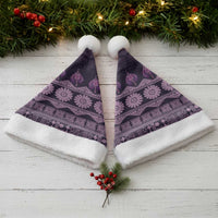 Bula Fiji Iri ni Meke Christmas Santa Hat Lokaloka Fijian Masi - Polynesian Pride