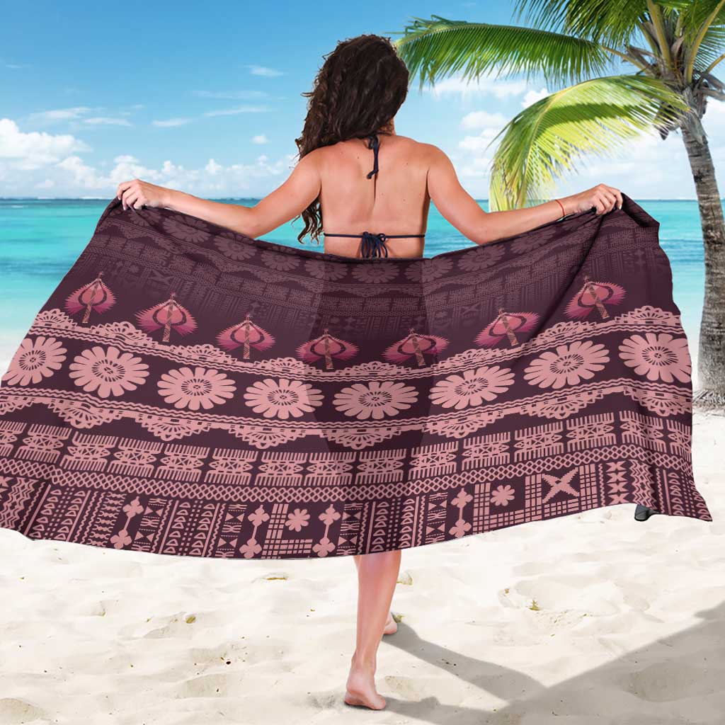 Bula Fiji Iri ni Meke Sarong Piqi Fijian Masi - Polynesian Pride
