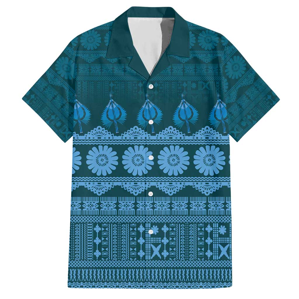 Bula Fiji Iri ni Meke Hawaiian Shirt Karakarawa Fijian Masi - Polynesian Pride