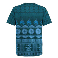 Bula Fiji Iri ni Meke Rugby Jersey Karakarawa Fijian Masi LT14 - Polynesian Pride