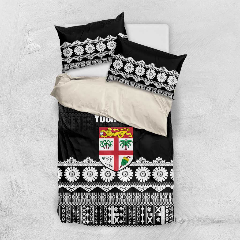 Fiji Tapa Rugby Custom Bedding Set Go Fijiana - Polynesian Pride