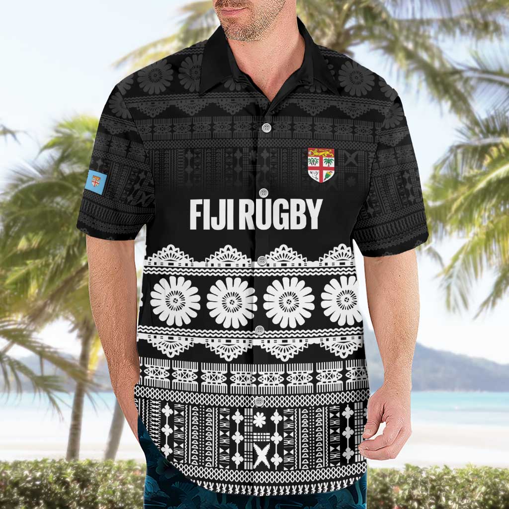Fiji Tapa Rugby Custom Hawaiian Shirt Go Fijiana - Polynesian Pride