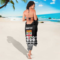 Fiji Tapa Rugby Custom Sarong Go Fijiana LT14 - Polynesian Pride