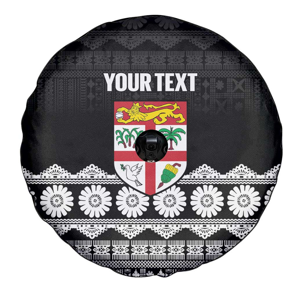 Fiji Tapa Rugby Custom Spare Tire Cover Go Fijiana - Polynesian Pride