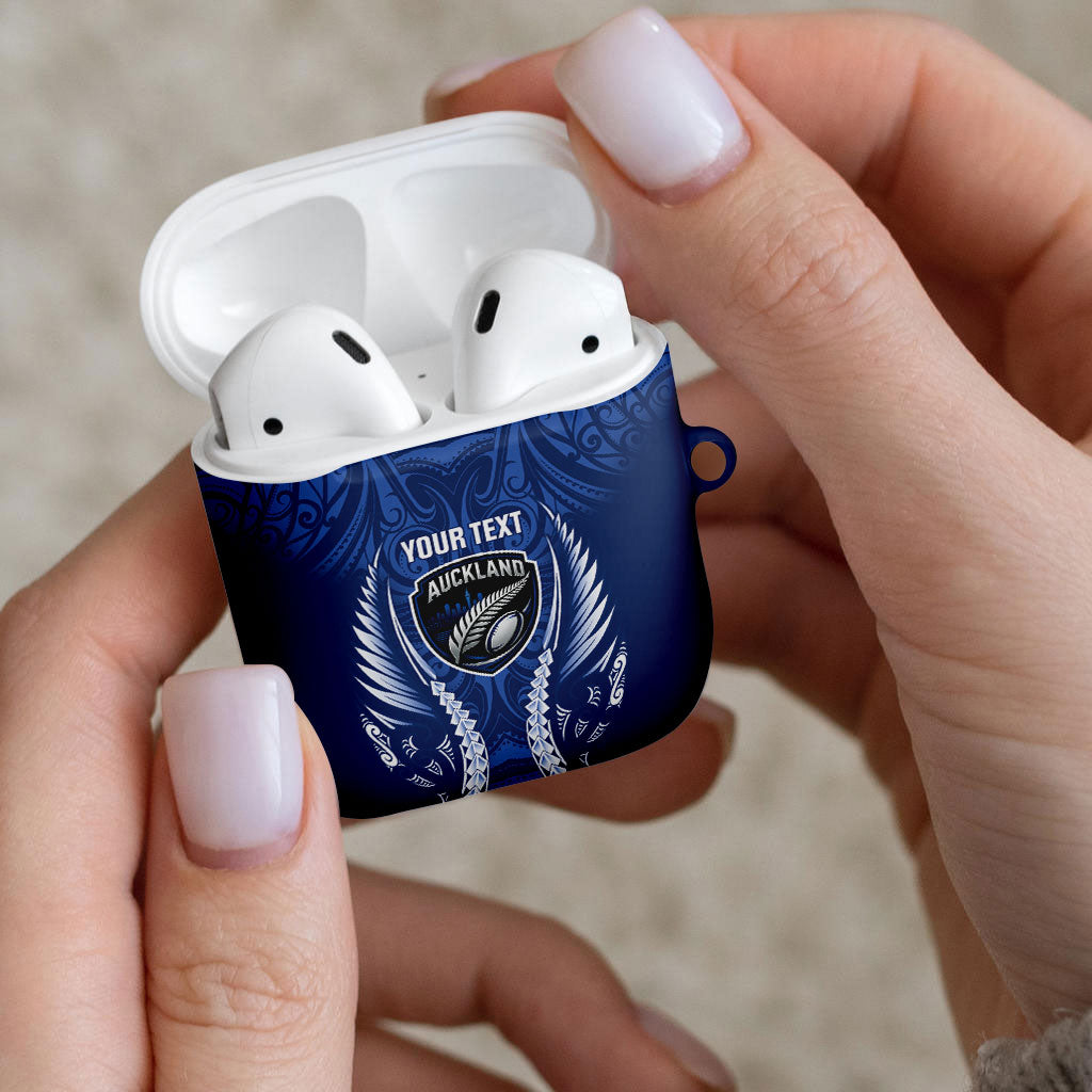 Auckland 2026 Rugby Custom AirPods Case NZ Maori Silver Fern