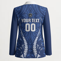 Auckland 2026 Rugby Custom Blazer NZ Maori Silver Fern
