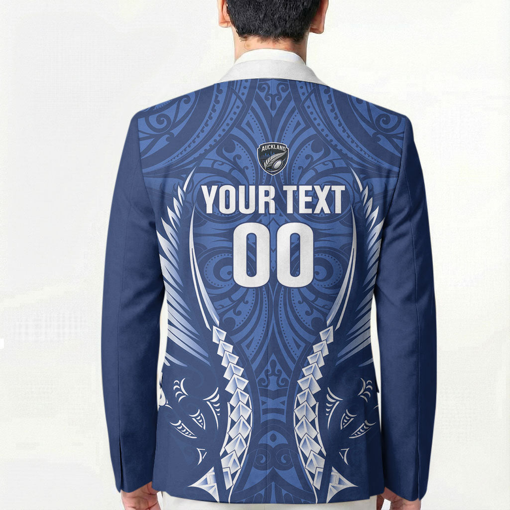 Auckland 2026 Rugby Custom Blazer NZ Maori Silver Fern