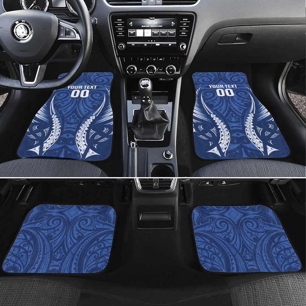 Auckland 2026 Rugby Custom Car Mats NZ Maori Silver Fern