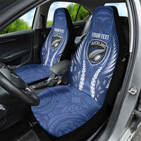 Auckland 2026 Rugby Custom Car Seat Cover NZ Maori Silver Fern