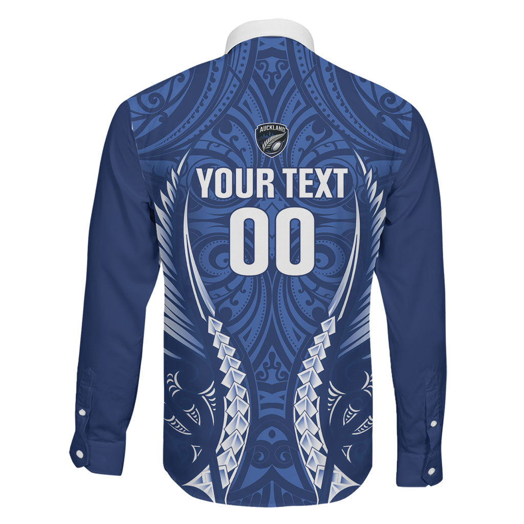 Auckland 2026 Rugby Custom Family Matching Tank Maxi Dress and Hawaiian Shirt NZ Maori Silver Fern LT14 - Polynesian Pride