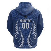 Auckland 2026 Rugby Custom Hoodie NZ Maori Silver Fern LT14 - Polynesian Pride