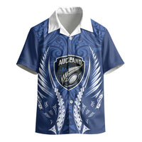 Auckland 2026 Rugby Custom Kid Hawaiian Shirt NZ Maori Silver Fern LT14 - Polynesian Pride